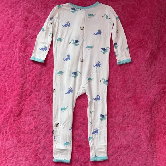 Kyte Baby Zippered Romper - Dragon